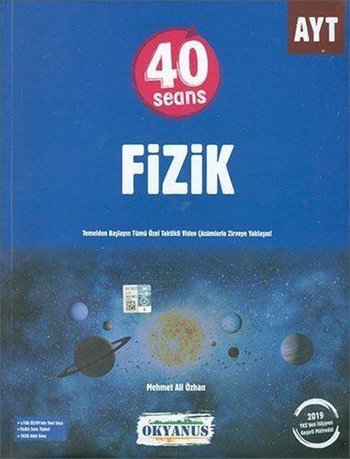 Okyanus Yayınları AYT Fizik 40 Seans Soru Bankası