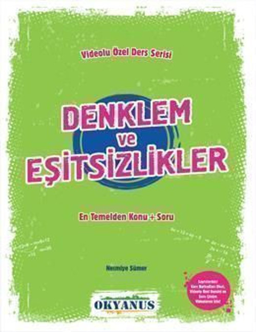 Okyanus Yayınları Denklem ve Eşitsizlikler