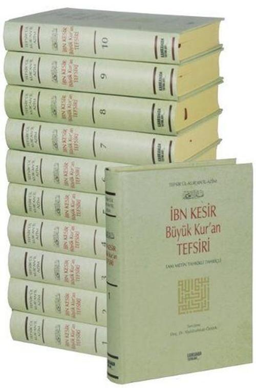 İbn Kesir Büyük Kuran Tefsiri Seti-10 Kitap Takım