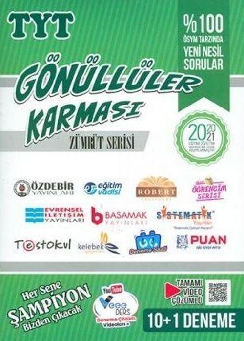 Gönüllüler Karması TYT Zümrüt Serisi 10 + 1 Deneme