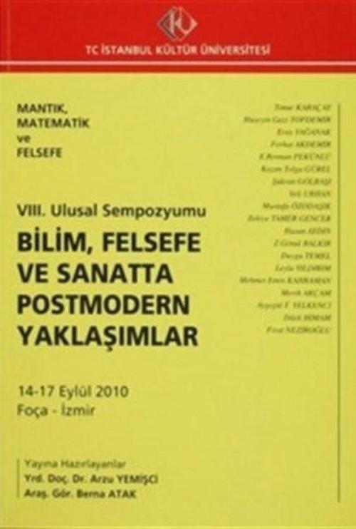 MantıkMatematik ve Felsefe 8.Ulusal Sempozyumu