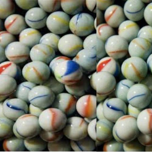 Cam Misket 90 Adet Bilye Seti Beyaz Misket ve Çeşitleri
