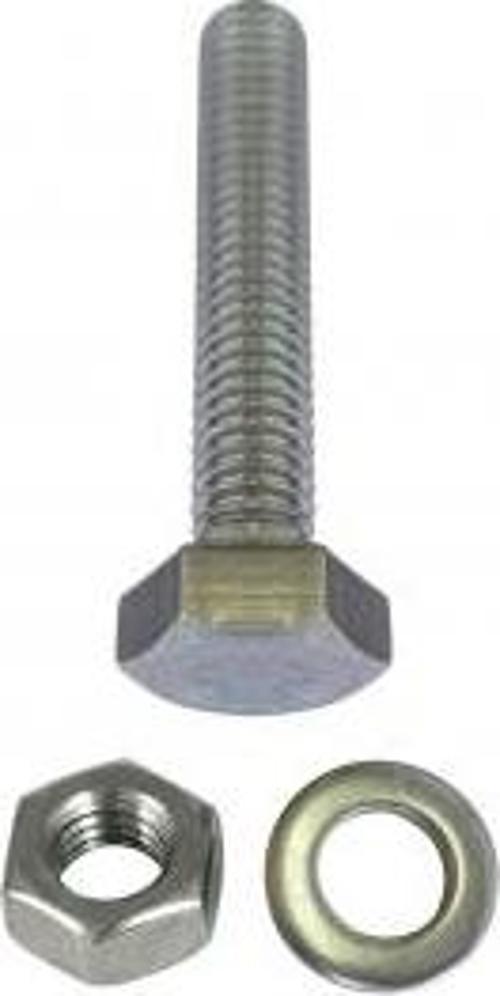 Altı köşe başlı civata, somun, pul