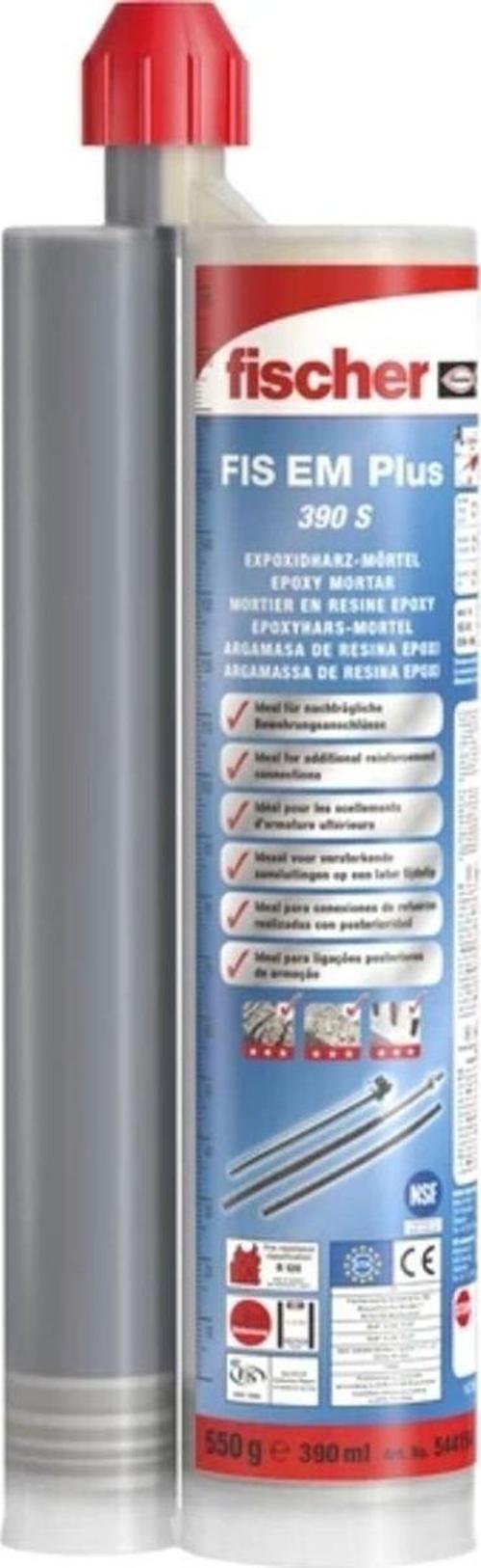 Fischer Fıscher Fıs Em Plus 390 S Kimyasal Epoksi Kartuş 390 Ml