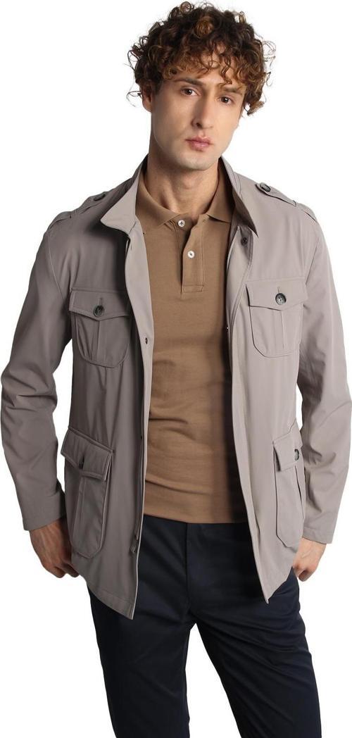 Erkek Gri Baharlık Mont