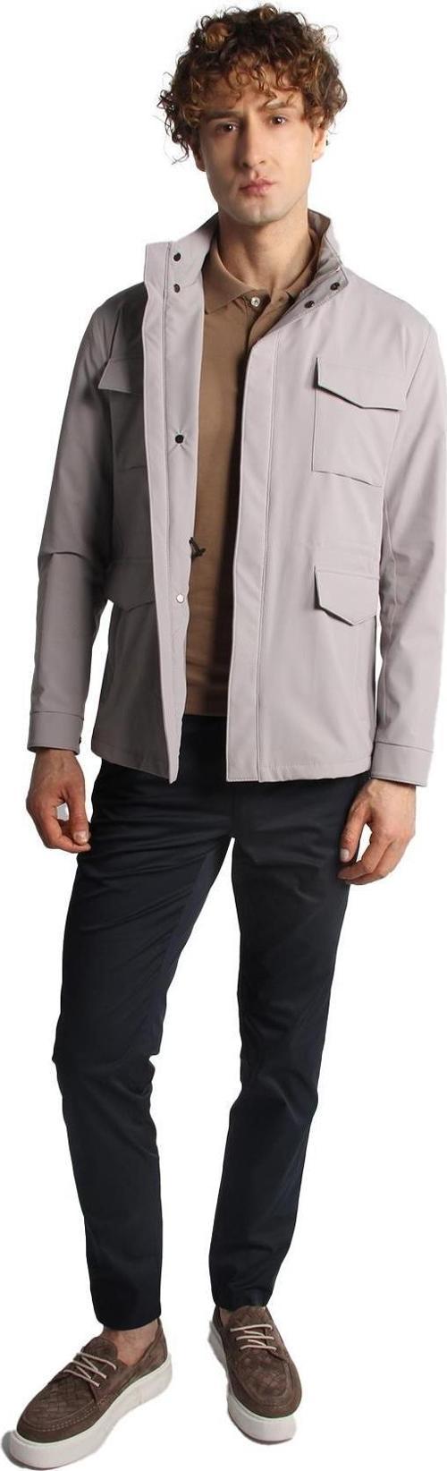 Erkek Gri   Baharlık Mont