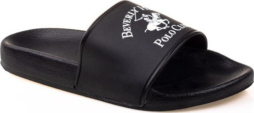 Polo Club Siyah Unisex Tek Bant Spor Terlik