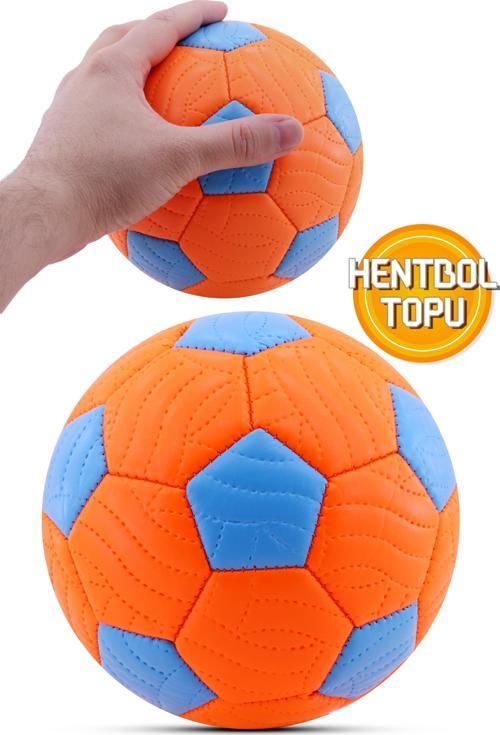 Hentbol Topu Renkli Soft Katman Çocuk Mini Futbol Topu No:1 İç Mekan Minik Top