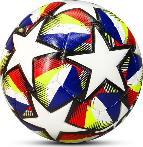 Futbol Topu Neon Şampiyonlar Ligi Dayanıklı Sert Zemin Halı Saha Futbol Topu 061