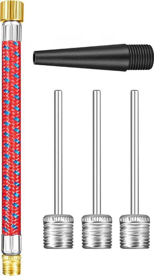 5'li SET Top Şişirme İğnesi Seti  Voleybol Basketbol Futbol Bisiklet Pilates Şişirme Seti ART005