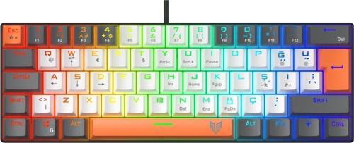 Striker Rgb Mekanik Gaming Oyuncu Klavyesi Red Switch Q TR