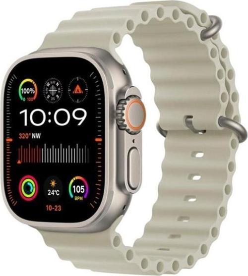 Watch HK9 Ultra 2 Max Amoled Ekran Android İos HarmonyOs Uyumlu Akıllı Saat Gümüş