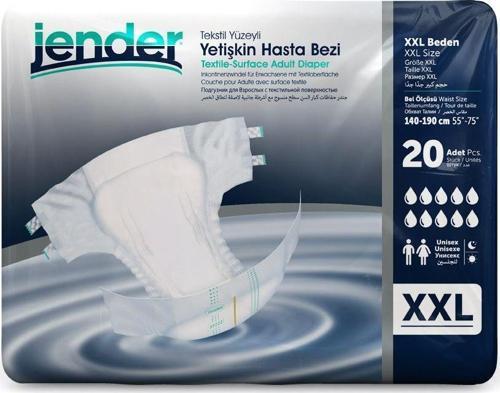 Bel Bantlı Hasta Bezi XXL 20'li