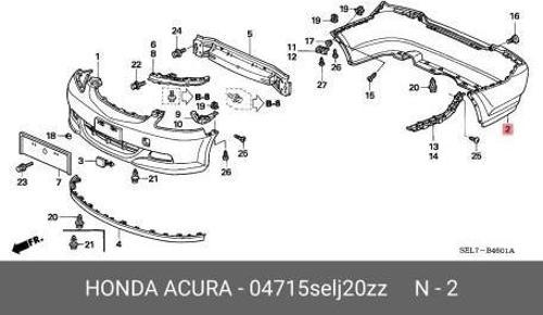 Tampon Cıty Arka 06-09 (Oem No: 04715-Sel-J20Zz)