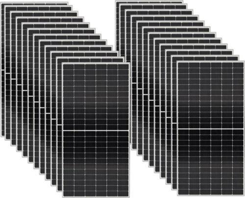 Güneş Enerjisi Hazır Solar Paket – 11Kw İnverter + 20X 550W Güneş Paneli + 12X 12V 200Ah Jel Akü