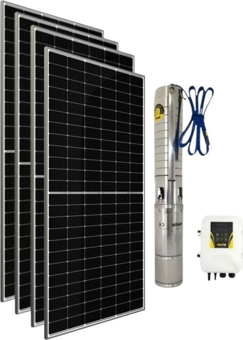 110 Volt 13.5 Amper Dc Pompalı Tarımsal Sulama Paketi