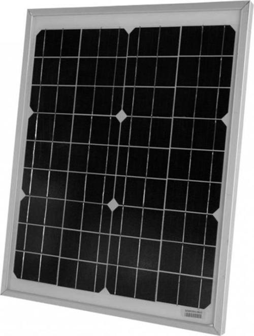 25 Watt Monokristal Güneş Paneli 25W 12V