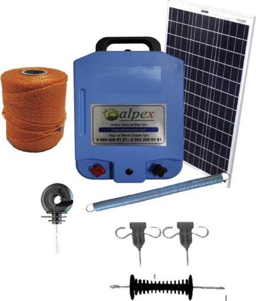 Elektrikli Çit Cihazı 25000 Volt Aç Kapa Model Tam Set