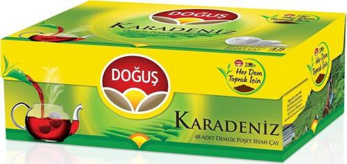 Karadeniz Demlik Poşet Çay Bergamot Aromalı Demlik Poşet Çay 48 Li