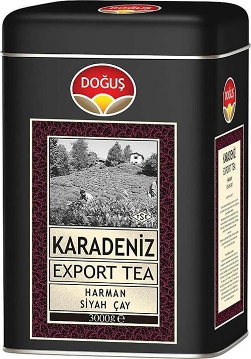 Karadeniz Export Tea Harman Siyah Çay 3 KG Metal Kutulu