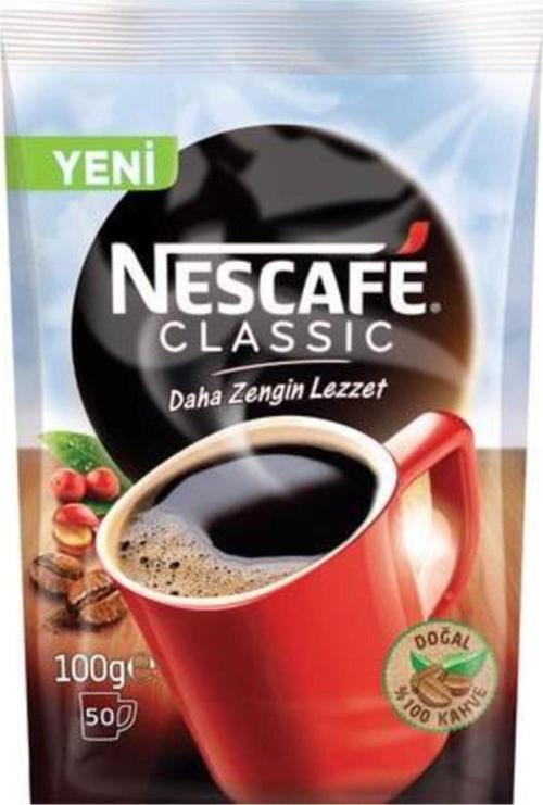 Nescafe Classic Kahve 100 Gram Zengin Lezzet