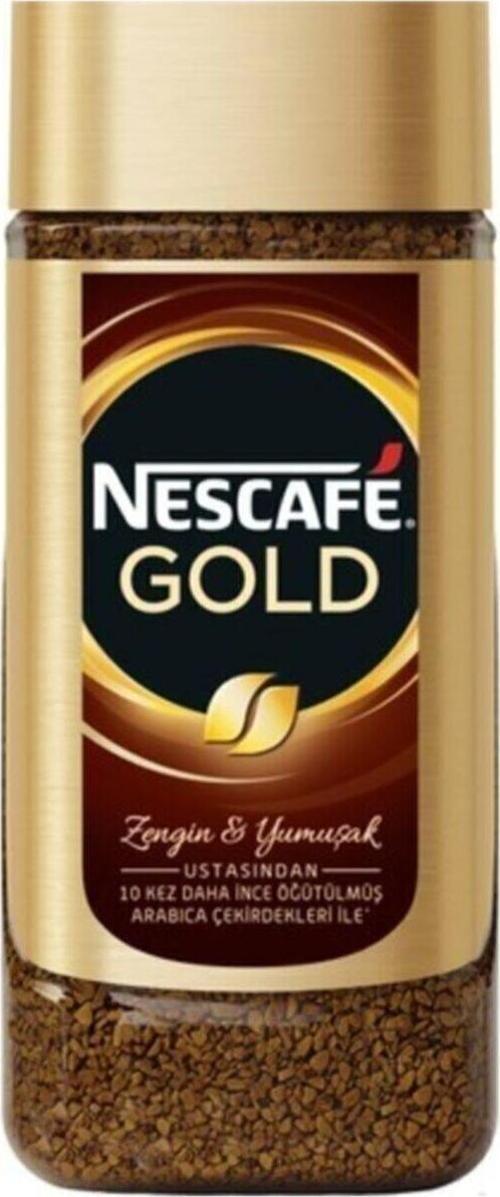 Nescafe Gold Çözünebilir Kahve 200 Gram Cam Kavonoz