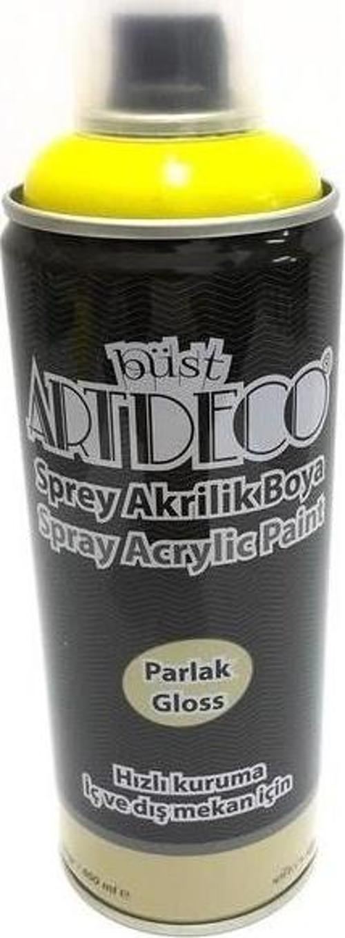Akrilik Sprey Boya 400 ML Açık Sarı Sprey Akrilik Boya