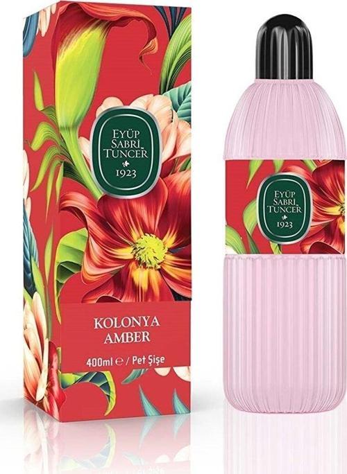 Amber Kolonyası 400 Ml Silindir Pet Şişe