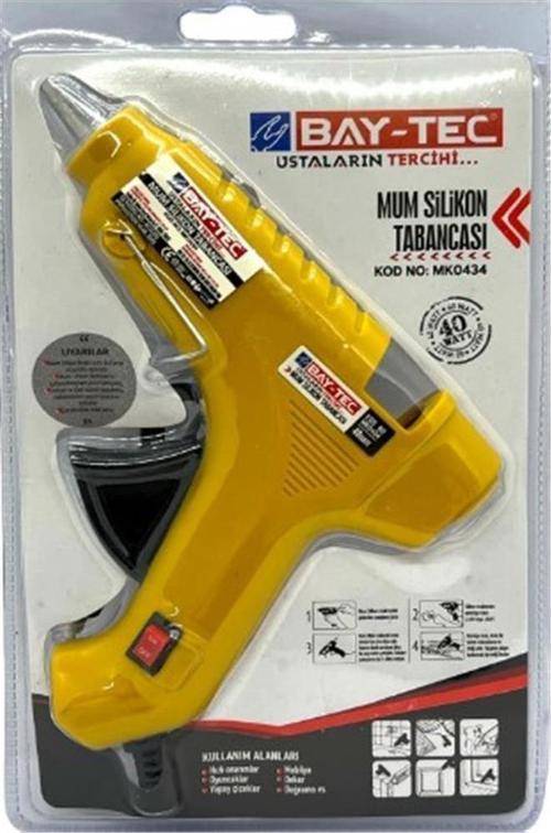Mum Silikon Tabancası İnce 40W