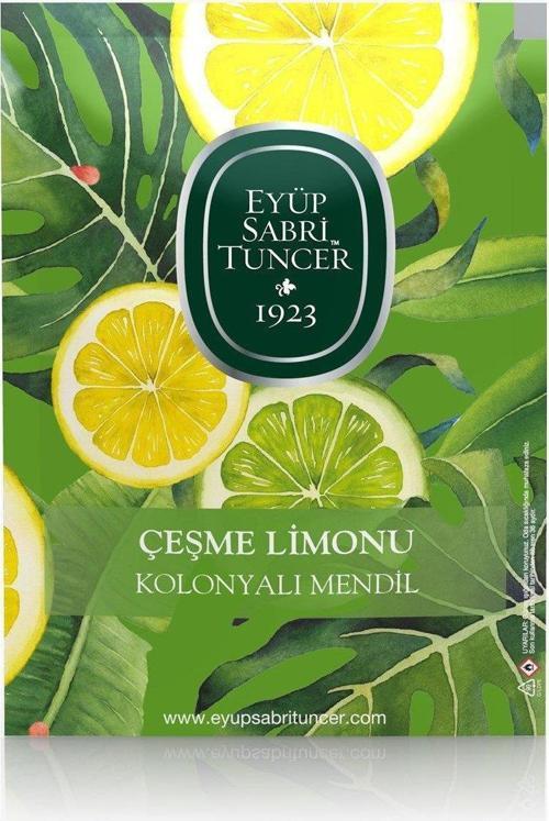 Çeşme Limonu Kolonyalı Mendil 50 Li Paket (Büyük Boy)