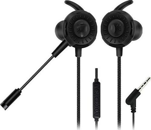 3.5 MM Oyuncu Esnek Mikrofonlu Siyah Kulakiçi Kulaklık
