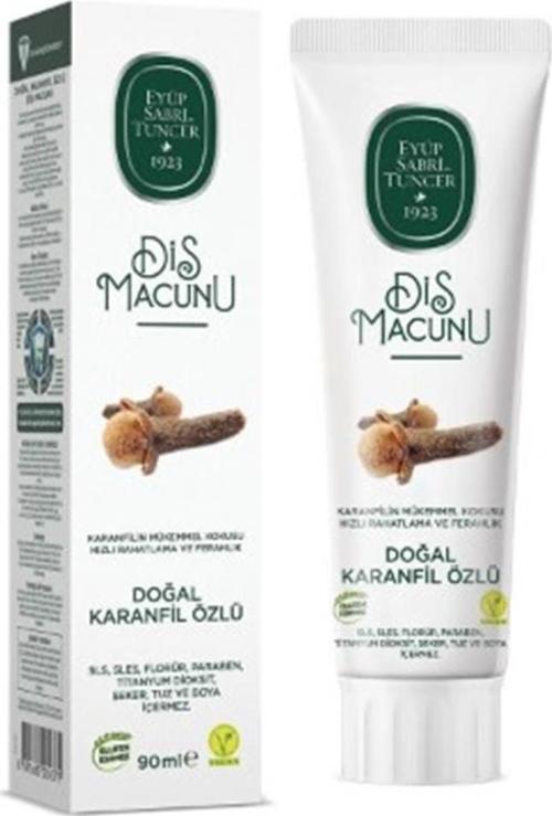 Doğal Karanfil Özlü Diş Macunu 90 Ml