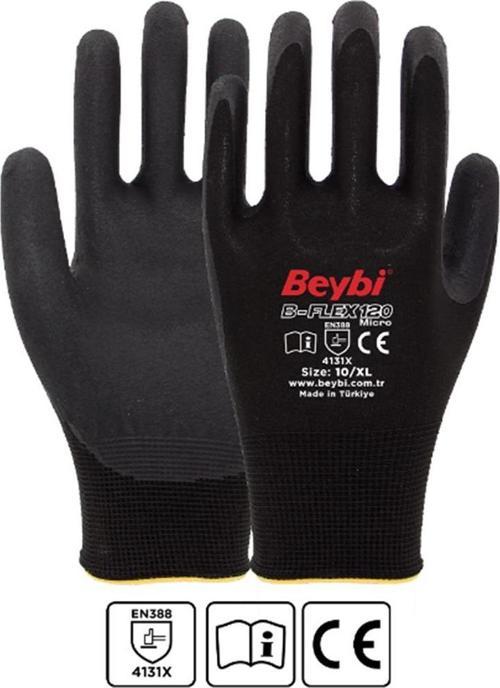 9 Beden 12 Li Micro Köpük Nitril Eldiven