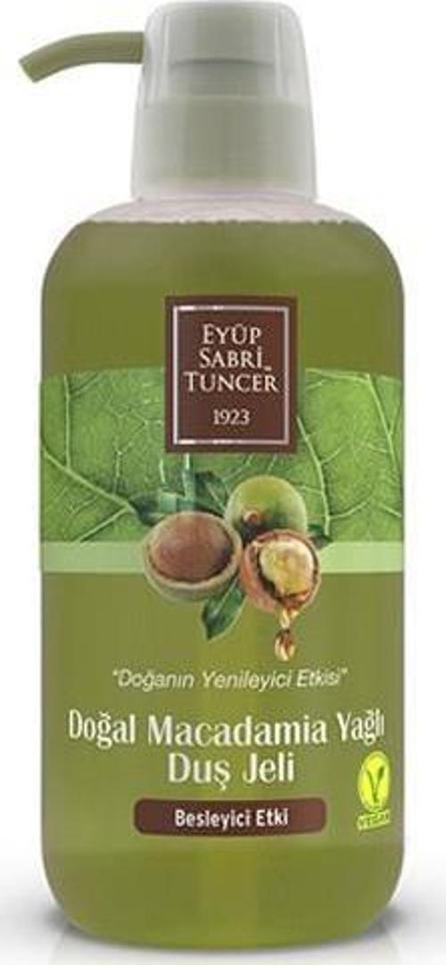 Doğal Macadamia Yağlı Duş Jeli 600 Ml Pompalı Pet Şişe