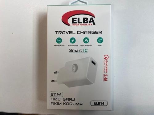 USB 67w 3.4A Hızlı Şarj Akıllı Koruma -Isıya Dayanıklı EV Şarj Kafa