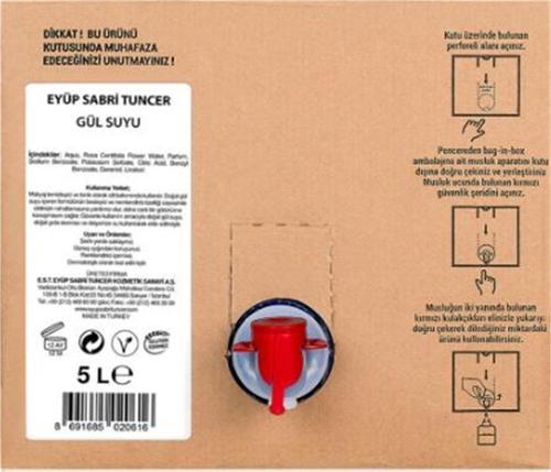 Gül Suyu 5 lt - Bag in Box