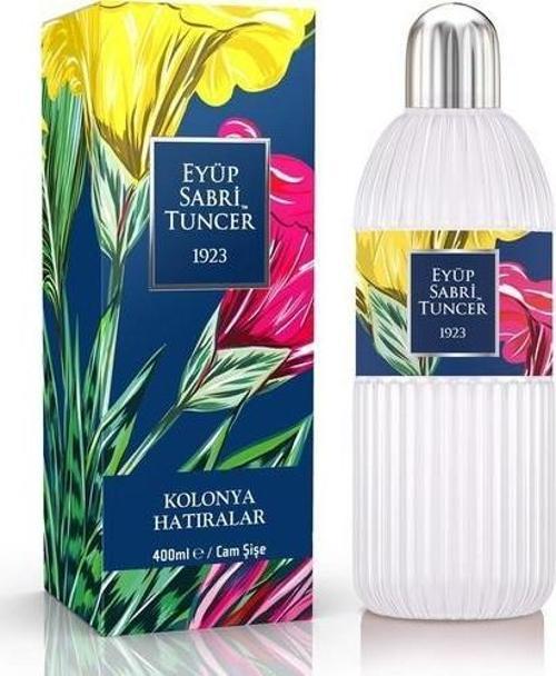 Hatıralar Kolonyası 400 Ml Silindir Cam Şişe