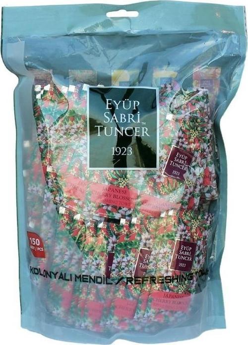 Japon Kiraz Çiçeği Kolonyalı Mendil 150 Li Paket