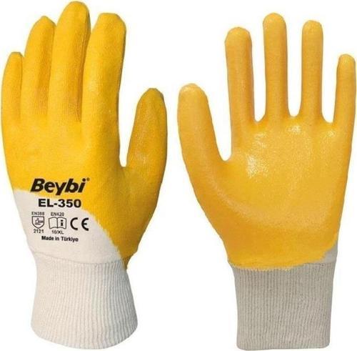 Pamuk Nitril KN350 9 Beden Eldiven 12 Li Paket Pamuk Nitril Eldiven