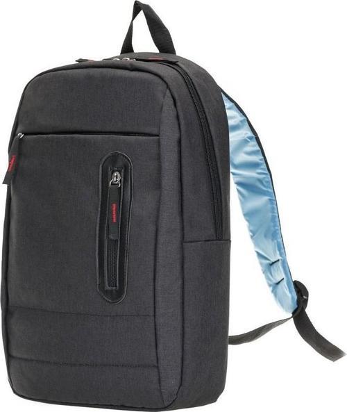 Castelo 15.6" Siyah Notebook Sırt Çantası 15.6 İnç Laptop Sırt Çantası
