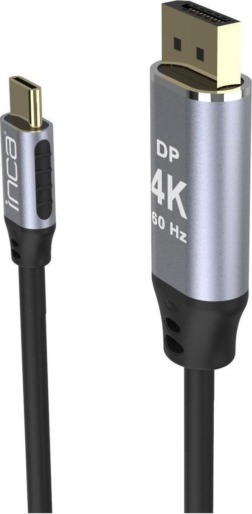 ITCD-02TX Type-C to Display Port Altın Uçlu 4K Kablo 2 mt