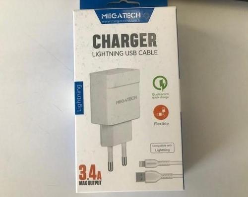3.4 Amper Lightning Usb Kablo + Ev Şarj Adaptörü Hızlı Şarj