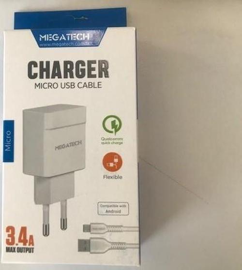3.4 Amper Micro Usb Kablo + Ev Şarj Adaptörü Hızlı Şarj