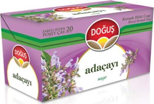 Adaçayı Bitki Çayı Süzen Poşet Çay Bardak Poşet Sallama Bitki Çayı 20 Li