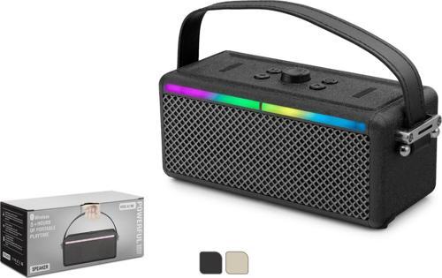 Siyah Bluetooth Speaker 185 x 78 x 78 MM Bluetooth Hoparlör
