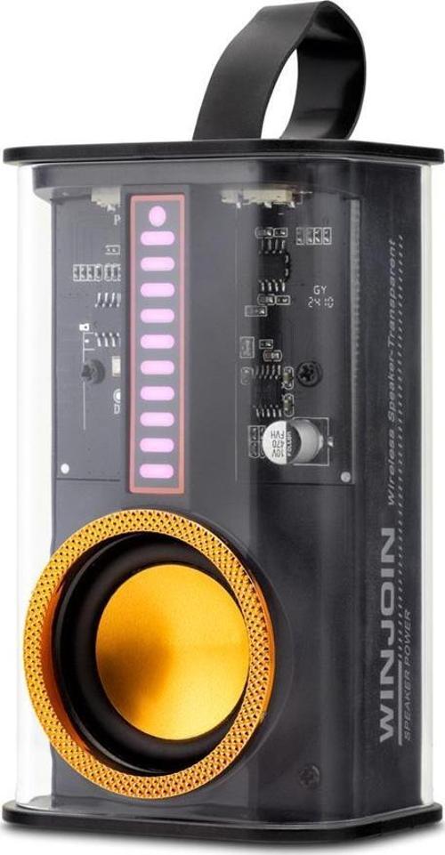 Siyah Bluetooth Speaker 5W 102 x 61 x 47MM Bluetooth Hoparlör