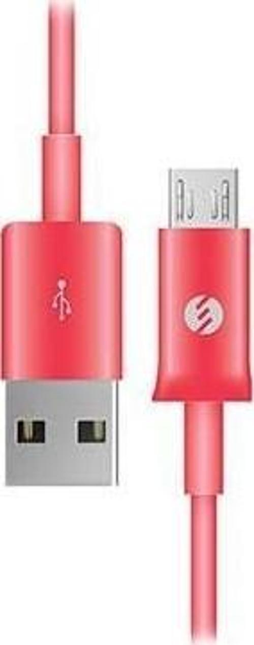 1.3a Micro Usb Pembe Data+Şarj Kablosu
