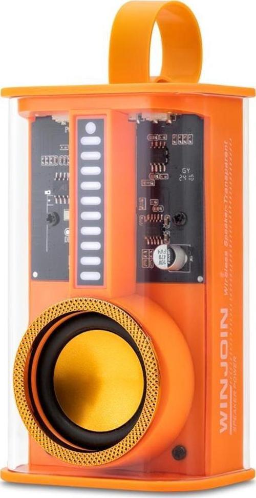 Turuncu Bluetooth Speaker 5W 102 x 61 x 47 MM Bluetooth Hoparlör