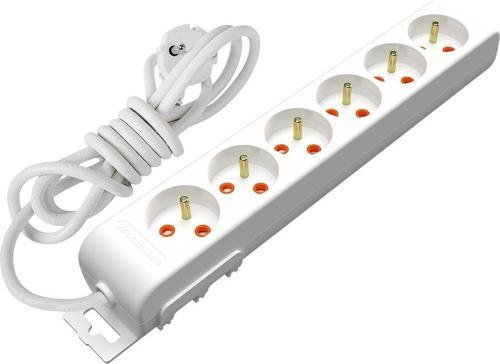 6 Lı 2 Metre Upsli Grup Priz Upsli Uzatıcı 6 Lı
