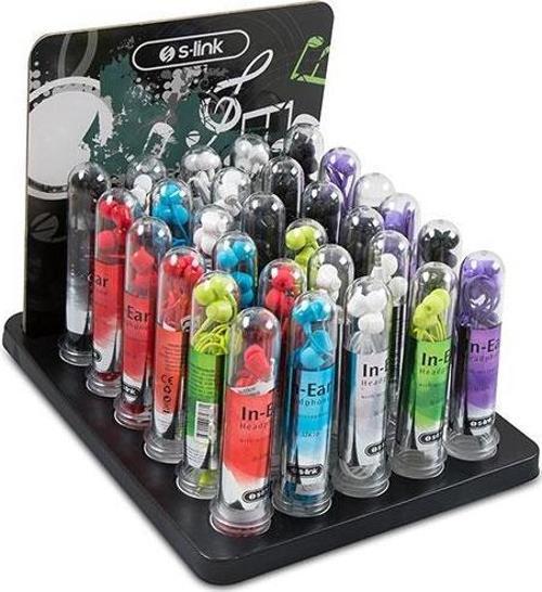 Kulak İçi Mikrofonlu Kulaklık 30 Lu Paket Karışık Renk